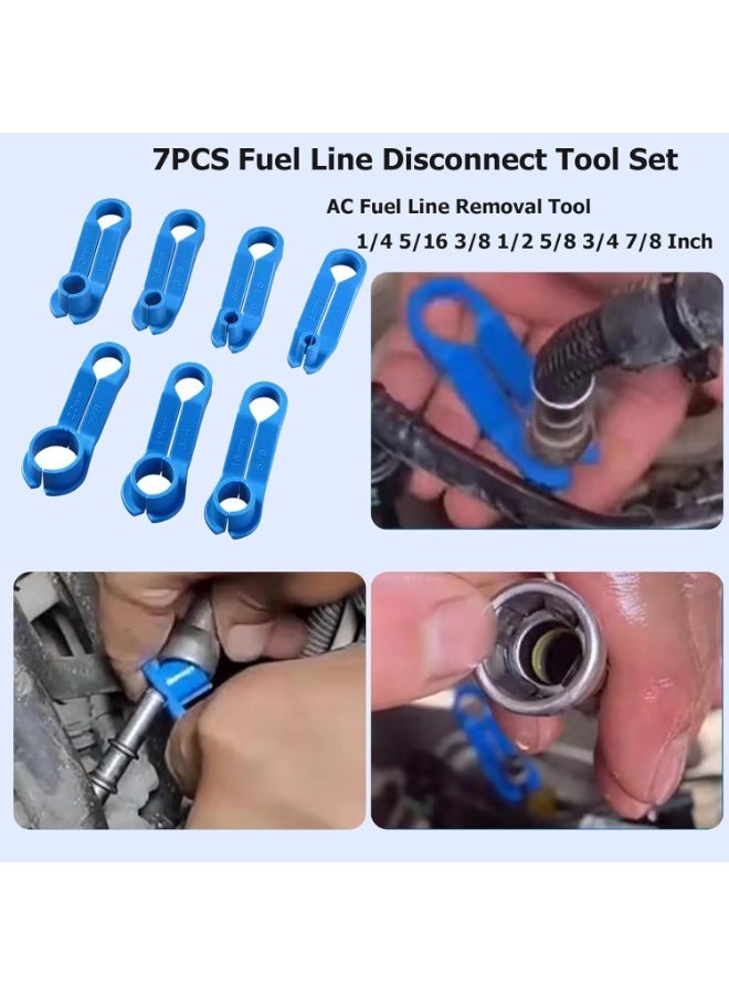 أداة إزالة فصل خط وقود السيارة مع مجموعة أدوات إزالة صمام النواة تكييف الهواء مجموعة أدوات الإفراج عن فصل سريع - Image 3